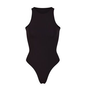 SKIMS Black Sleeveless Bodysuit